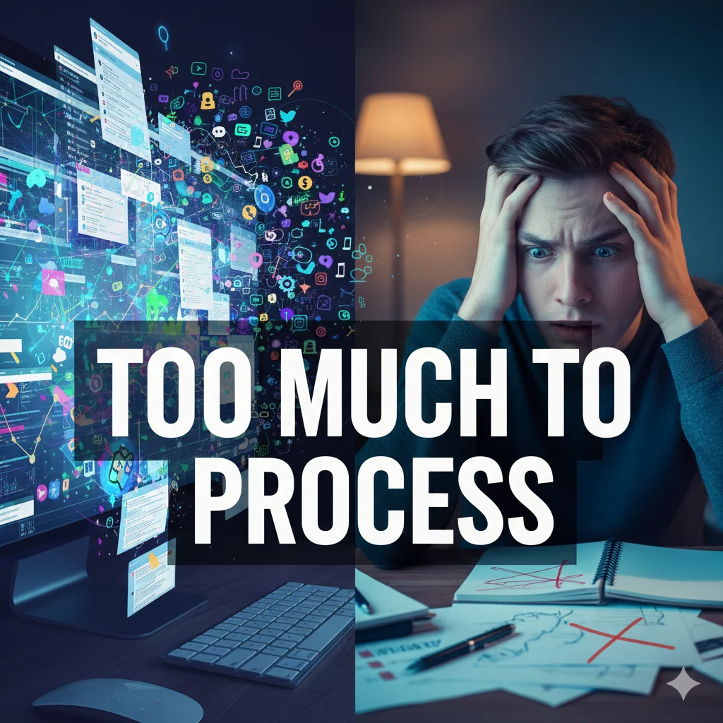 Digital marketing beginner overwhelmed by too much information